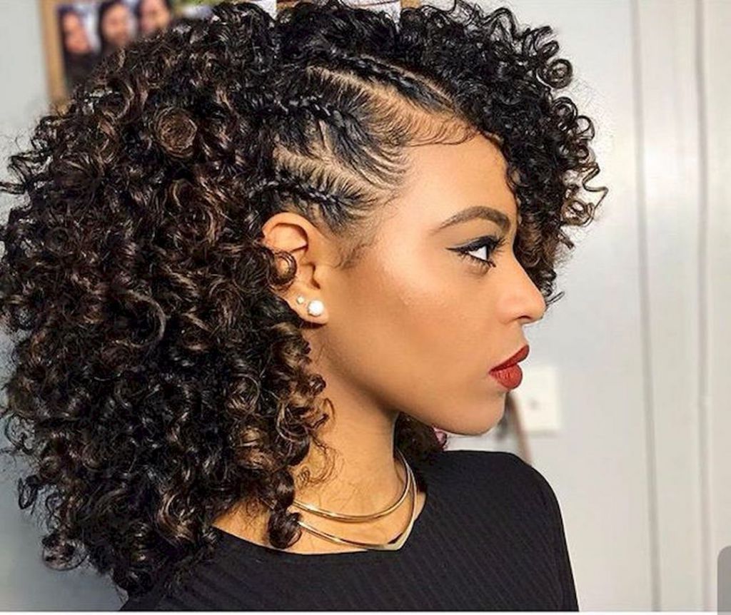 ? 24+ Lovely Natural Curly African American Hairstyles: Amazing Within Short Haircuts For Naturally Curly Black Hair (Photo 17 of 25)