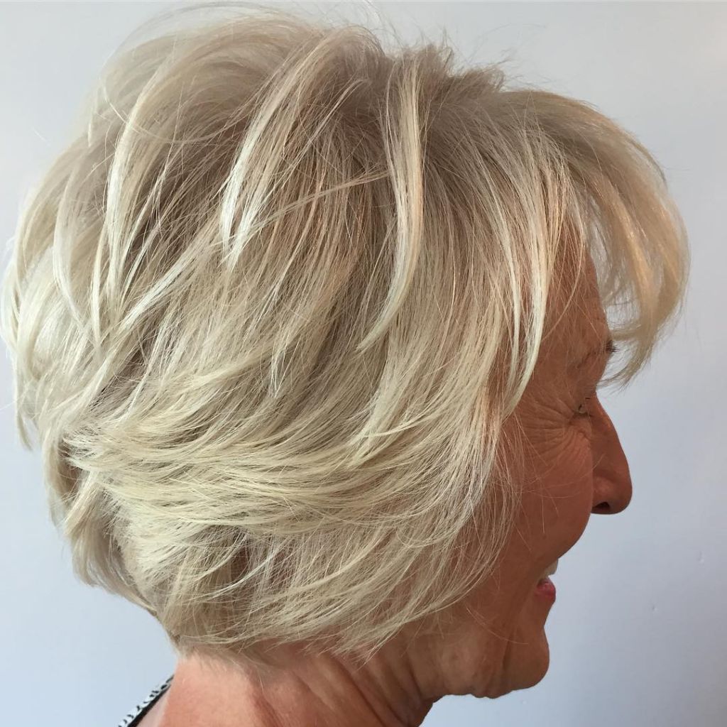 ? 24+ Nice Short Hairstyles For Mature Women: Hairstyles And With Regard To Short Haircuts For Mature Women (View 21 of 25)