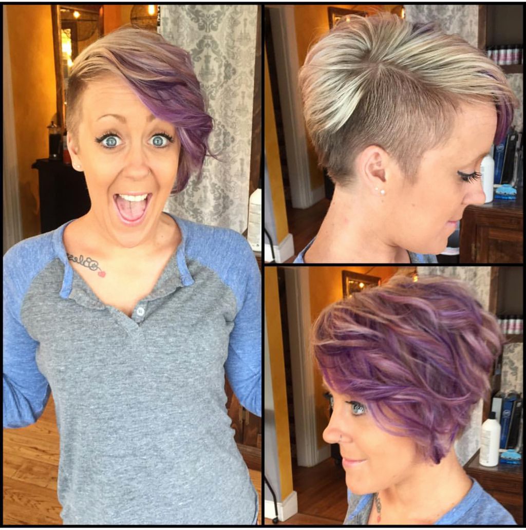 ? 24+ Wonderful Short Shaved Sides Hairstyles: Shaved Side Bob Regarding Short Hairstyles With Shaved Side (View 18 of 25)