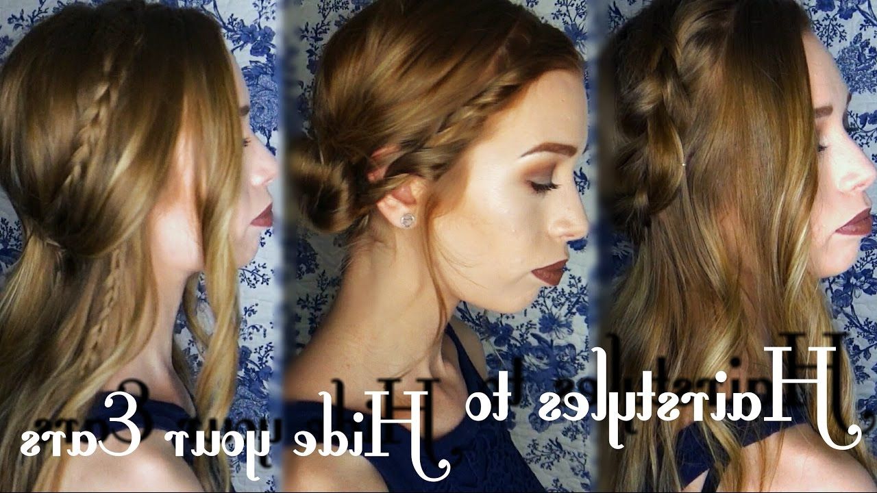 Easy Hairstyles That Cover Your Ears – Youtube Throughout Short Hairstyles Covering Ears (Photo 13 of 25)