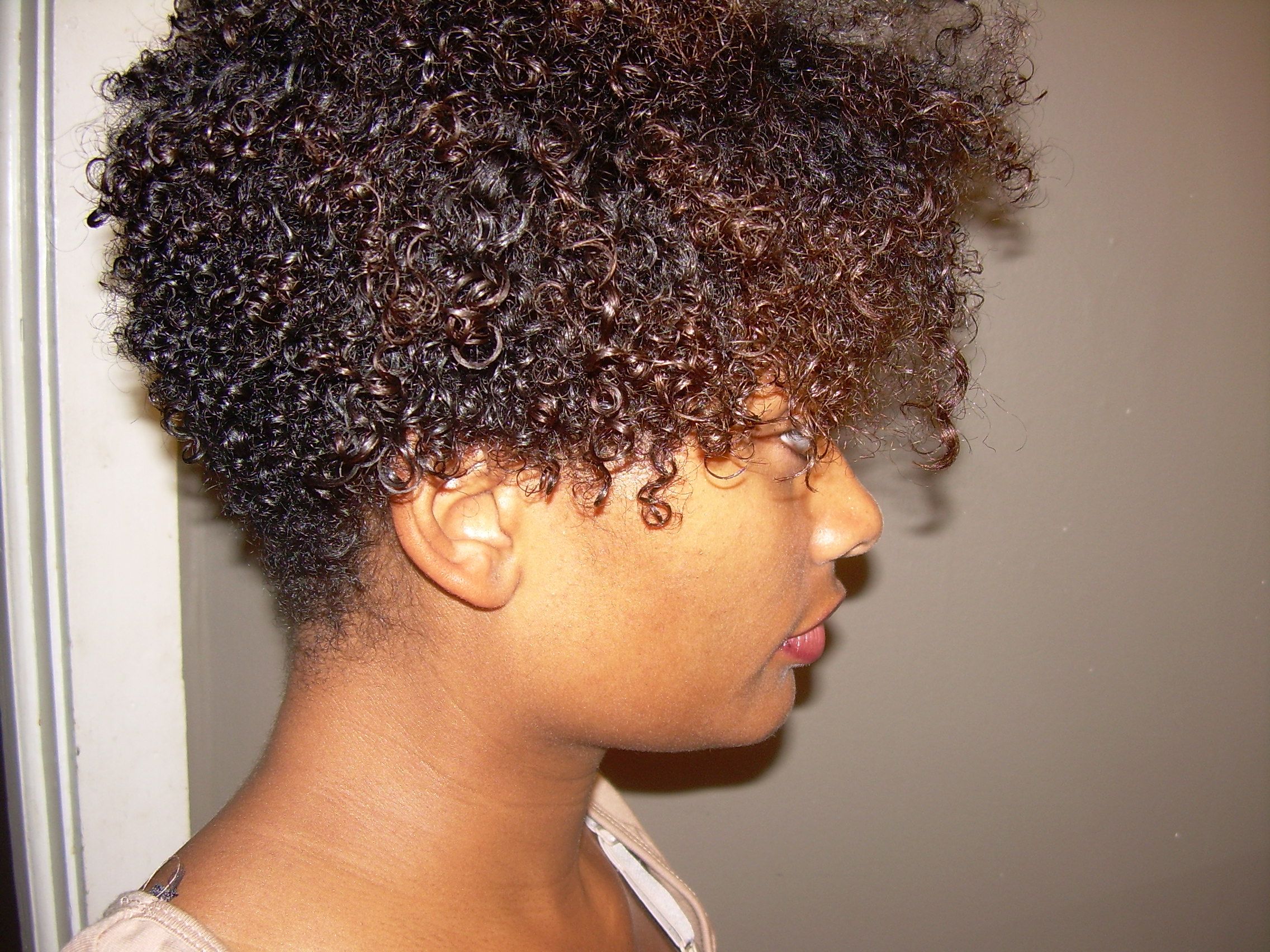 Endearing Black Short Natural Curly Hairstyles In Tapered Twa Regarding Curly Black Short Hairstyles (View 23 of 25)
