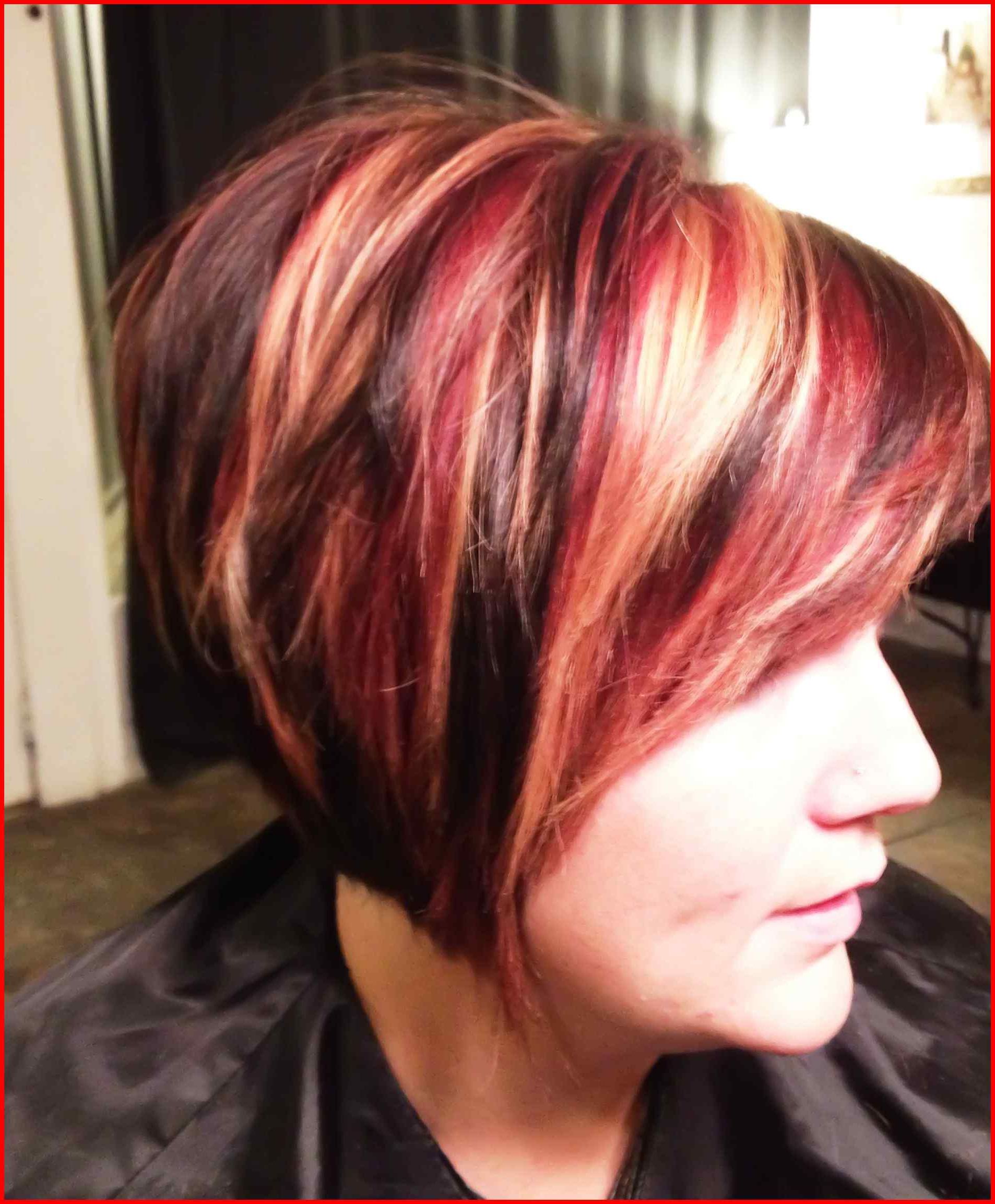 Fall Hair Color For Blondes Balayage Short Inspirational Fall Hair With Short Hairstyles With Red Highlights (View 17 of 25)