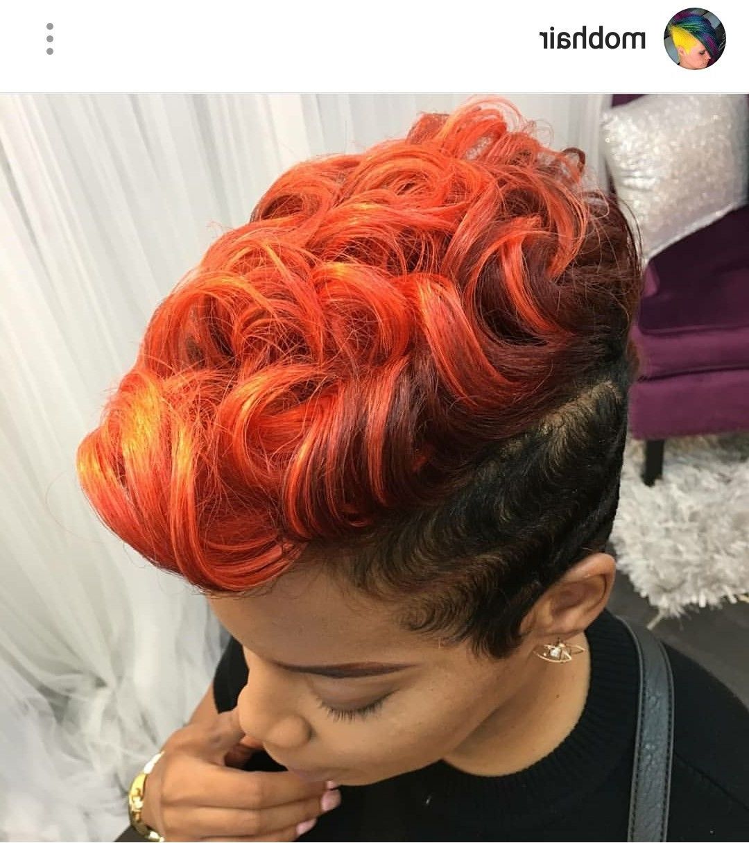 Featured Photo of 25 Best Fire Red Short Hairstyles