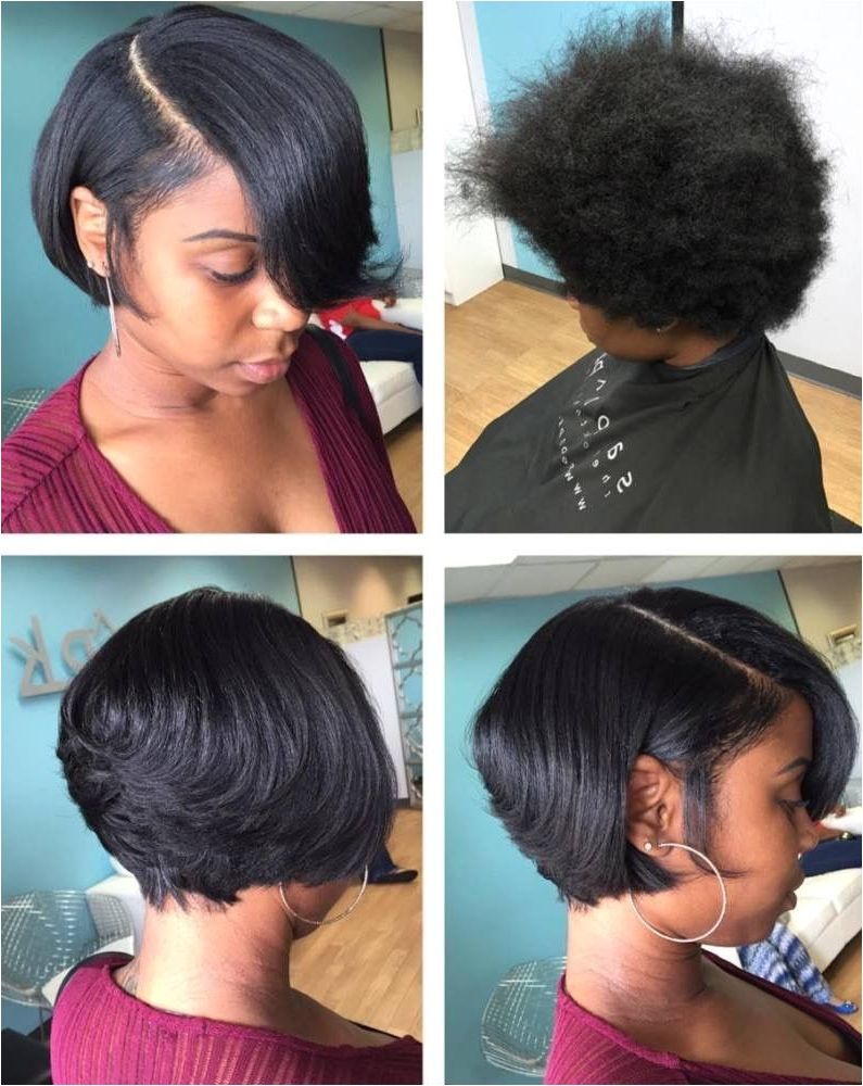 Flat Iron Hairstyles For Black Girls Silk Press And Cut Short Cuts Regarding Short Haircuts For Black Teens (Photo 20 of 25)
