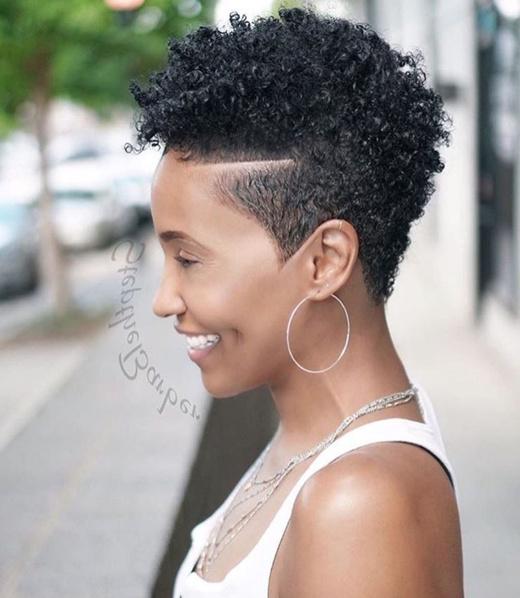 Hair Care Suggestions That Will Work For You In 2018 | All Natural Pertaining To Curly Black Tapered Pixie Hairstyles (View 4 of 25)