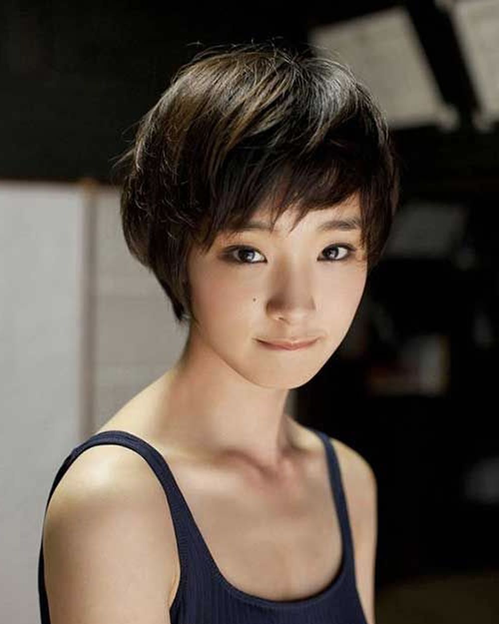 Hairstyle For Square Face Asian Girl – Wavy Haircut Intended For Short Hairstyle For Asian Girl (View 6 of 25)