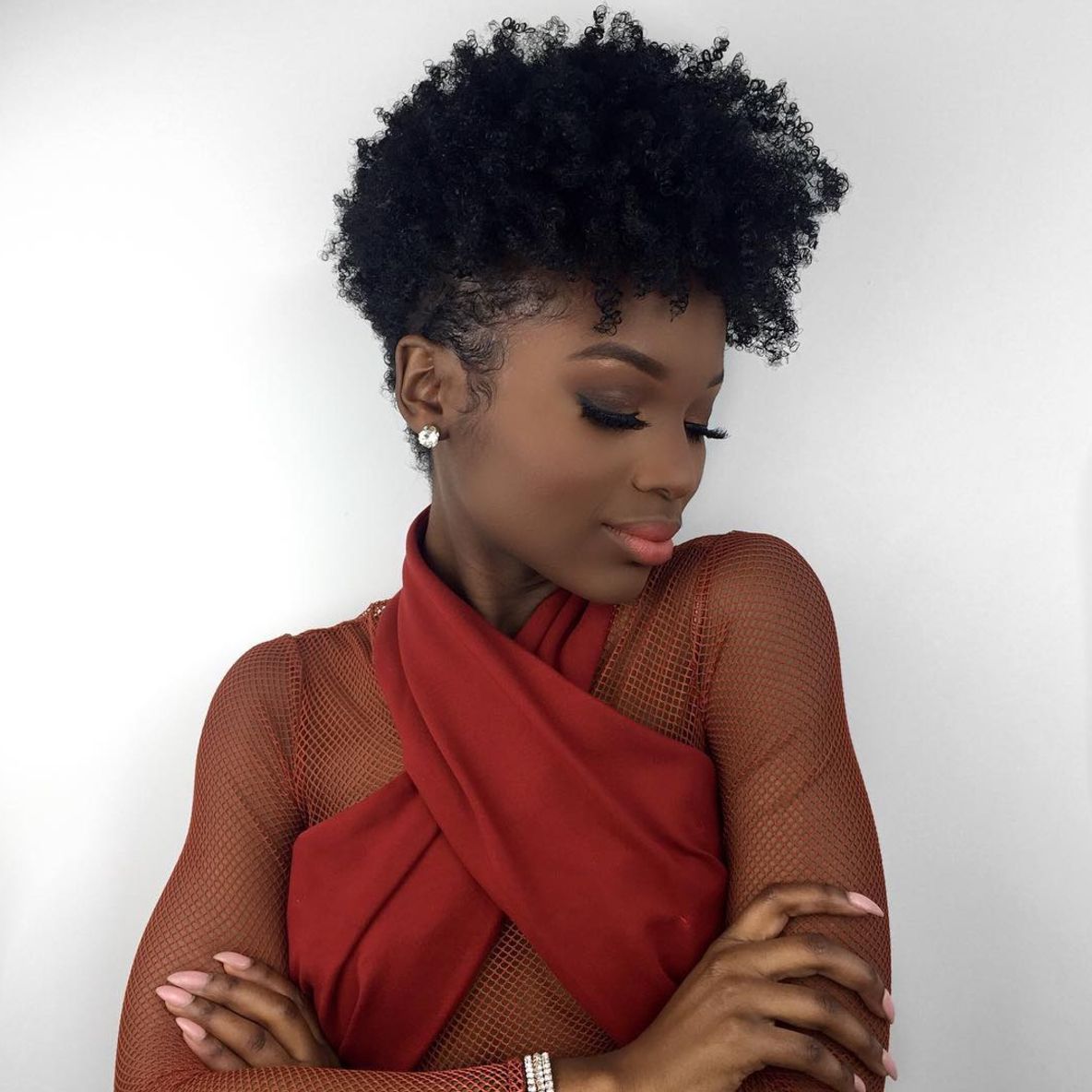 Hairstyle Ideas For Short Natural Hair – Essence Regarding Curly Black Tapered Pixie Hairstyles (Photo 17 of 25)