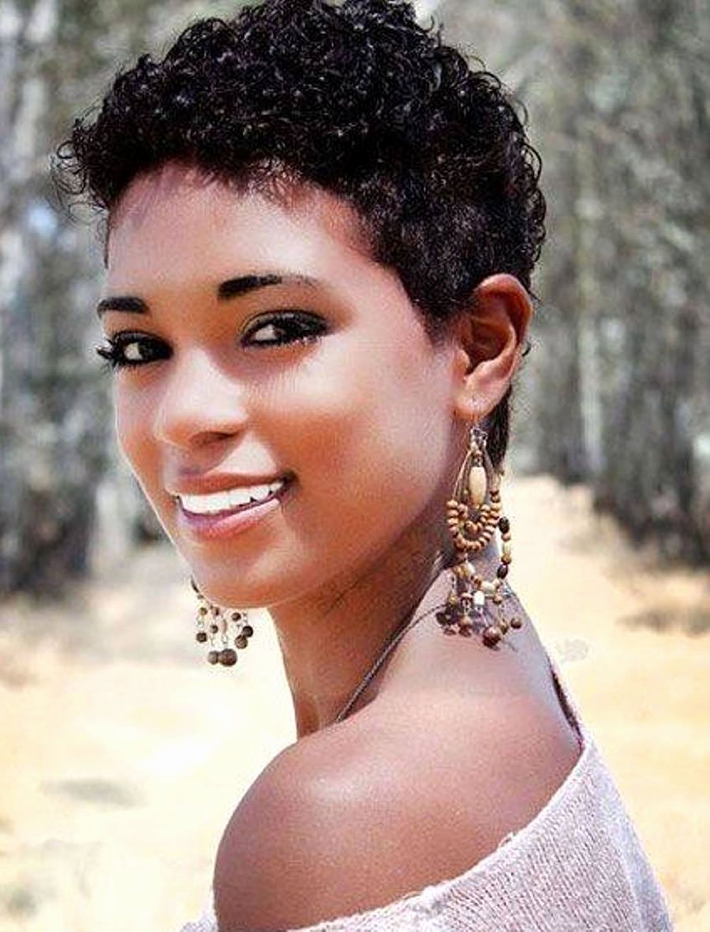 Hairstyles African American Women African American Short Hairstyles In Short Hairstyles For African American Women With Thin Hair (Photo 24 of 25)