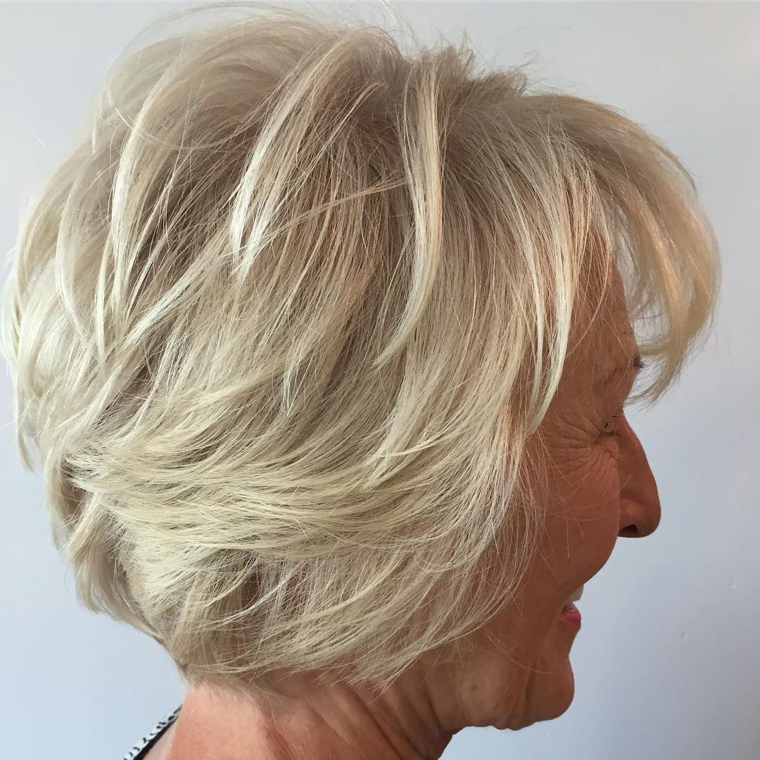 Hairstyles And Haircuts For Older Women In 2018 — Therighthairstyles Inside Short Haircuts For Women In 40s (Photo 14 of 25)