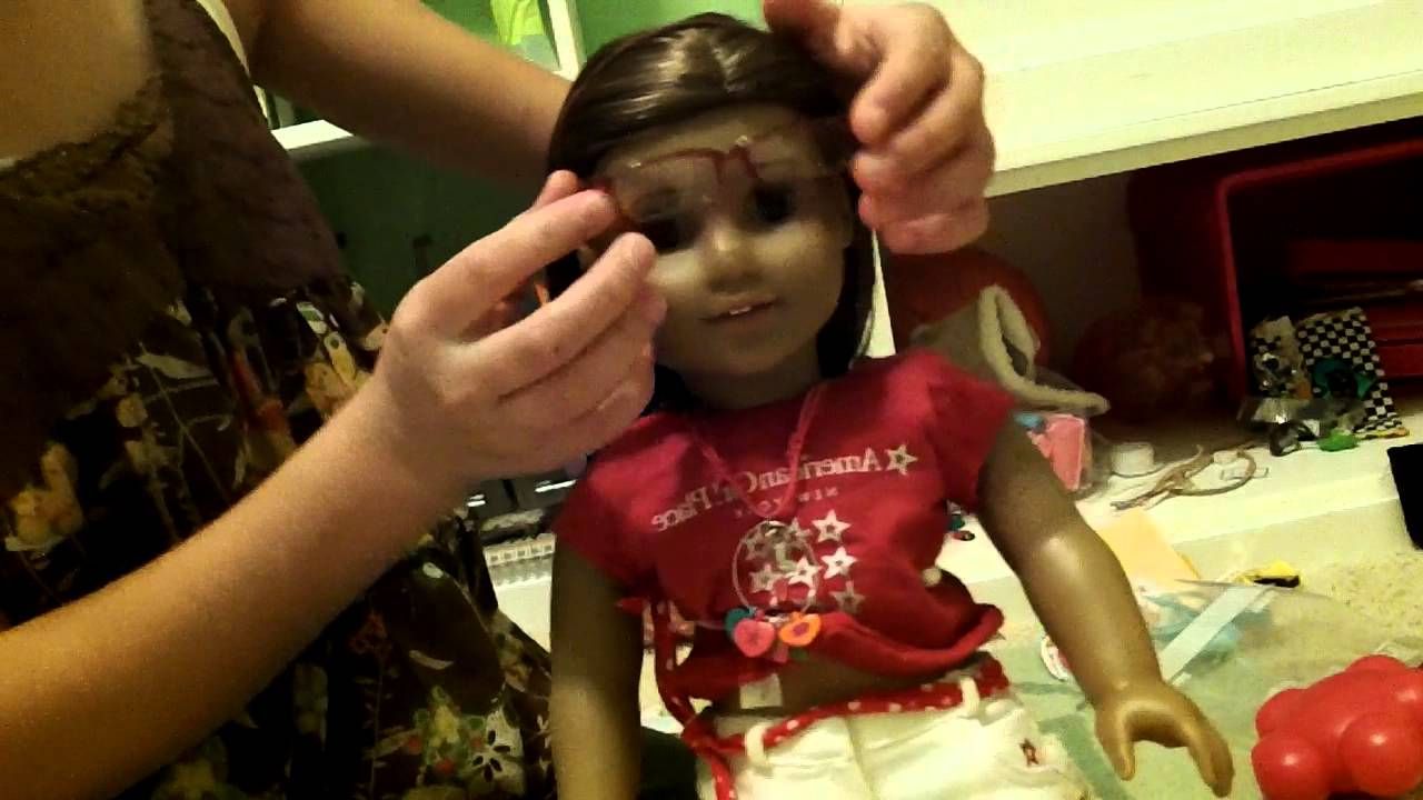 Hairstyles For American Girl Dolls With Short Hair – Youtube Throughout Cute American Girl Doll Hairstyles For Short Hair (Photo 3 of 25)