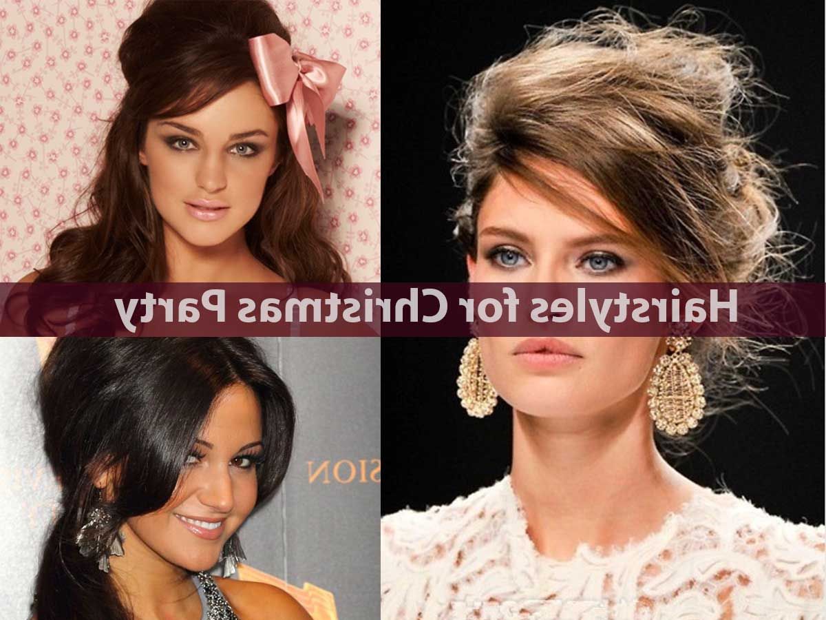Hairstyles For Christmas Party – Easy Hairstyles – Hairstyle For Women Inside Short Hairstyles For Christmas Party (Photo 2 of 25)