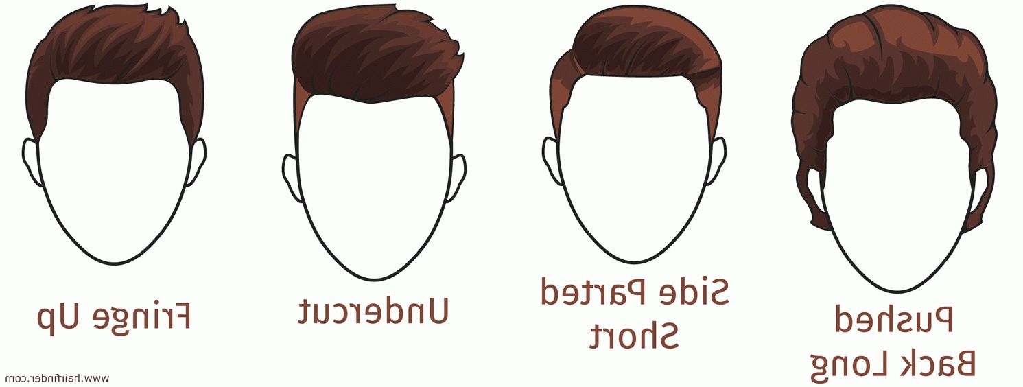Hairstyles For Men With A Square Face Shape Inside Short Haircuts For Different Face Shapes (Photo 19 of 25)