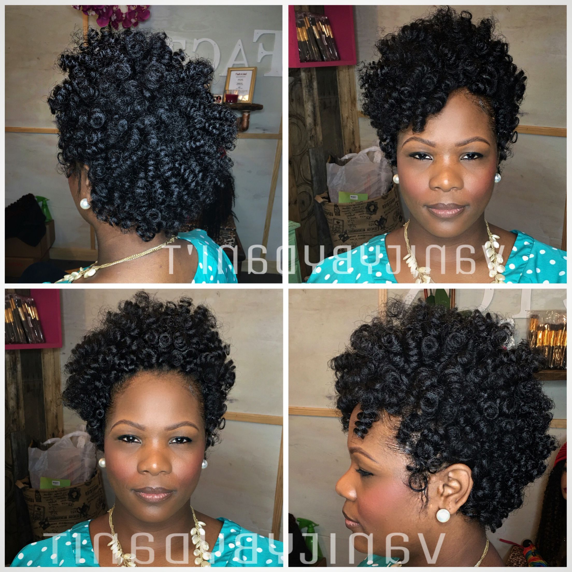 Hands Down Best Looking Crochet Tapered Cut@vanitybydanit Using Within Soft Curly Tapered Pixie Hairstyles (View 2 of 25)