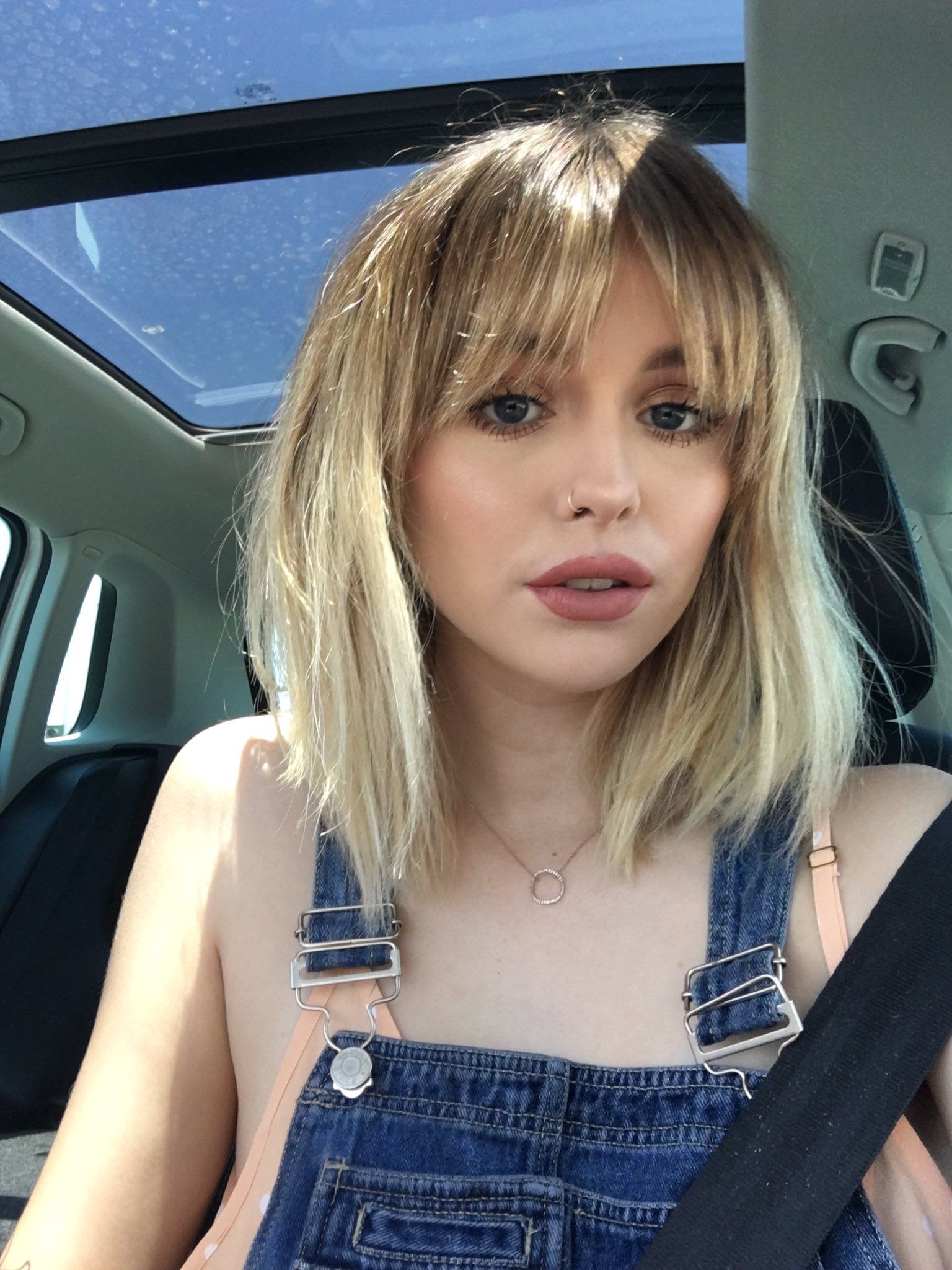 Have A Lovely Day || @bandrino … | Hair Inspo In 2018… With Regard To Short Blonde Hair With Bangs (View 3 of 25)
