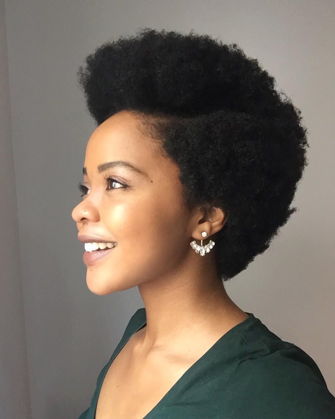 Honour Your Crown (@honouryourcrown_) On Instagram: “rocking Tapered Regarding Short Hairstyles For Natural Black Hair (Photo 6 of 25)