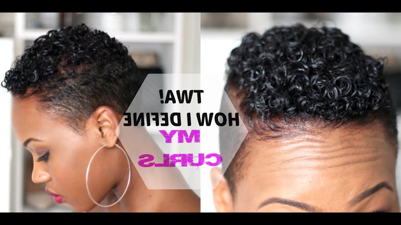 How To Define Your Curls! Tapered Twa|short Natural Hair| 2015 Pertaining To Naturally Curly Short Haircuts (Photo 16 of 25)