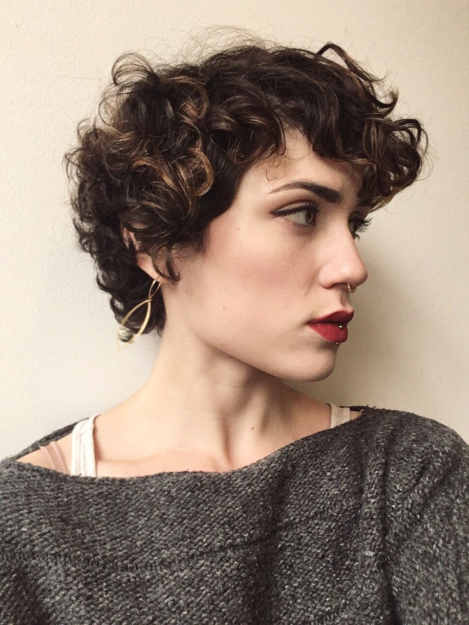 Https://www.tumblr/search/short Hair | Curliscious | Pinterest Pertaining To Short Curly Haircuts Tumblr (Photo 17 of 25)