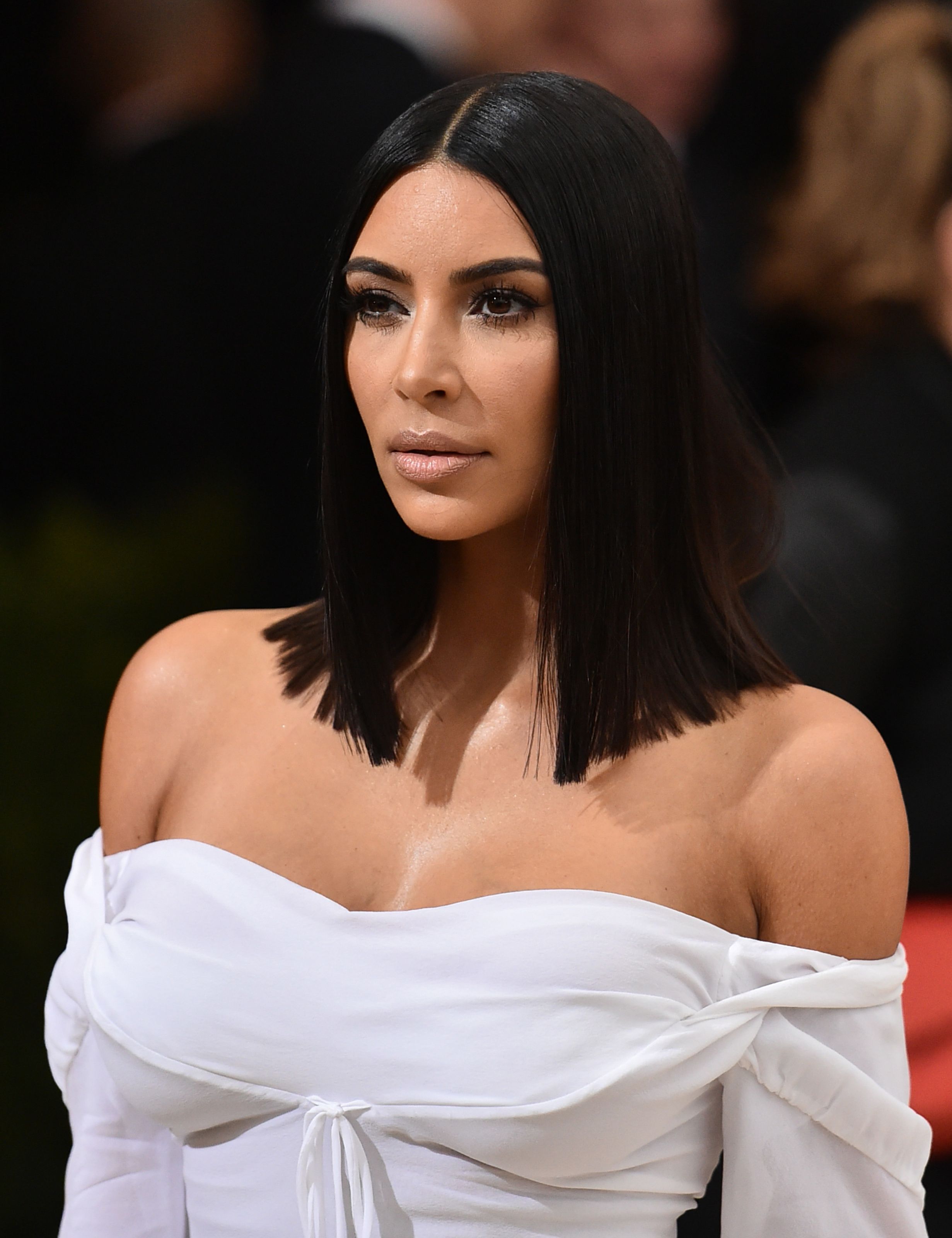 Is Kim Kardashian's Long Hair Real? Here's What We Know Inside Kim Kardashian Short Haircuts (View 12 of 25)