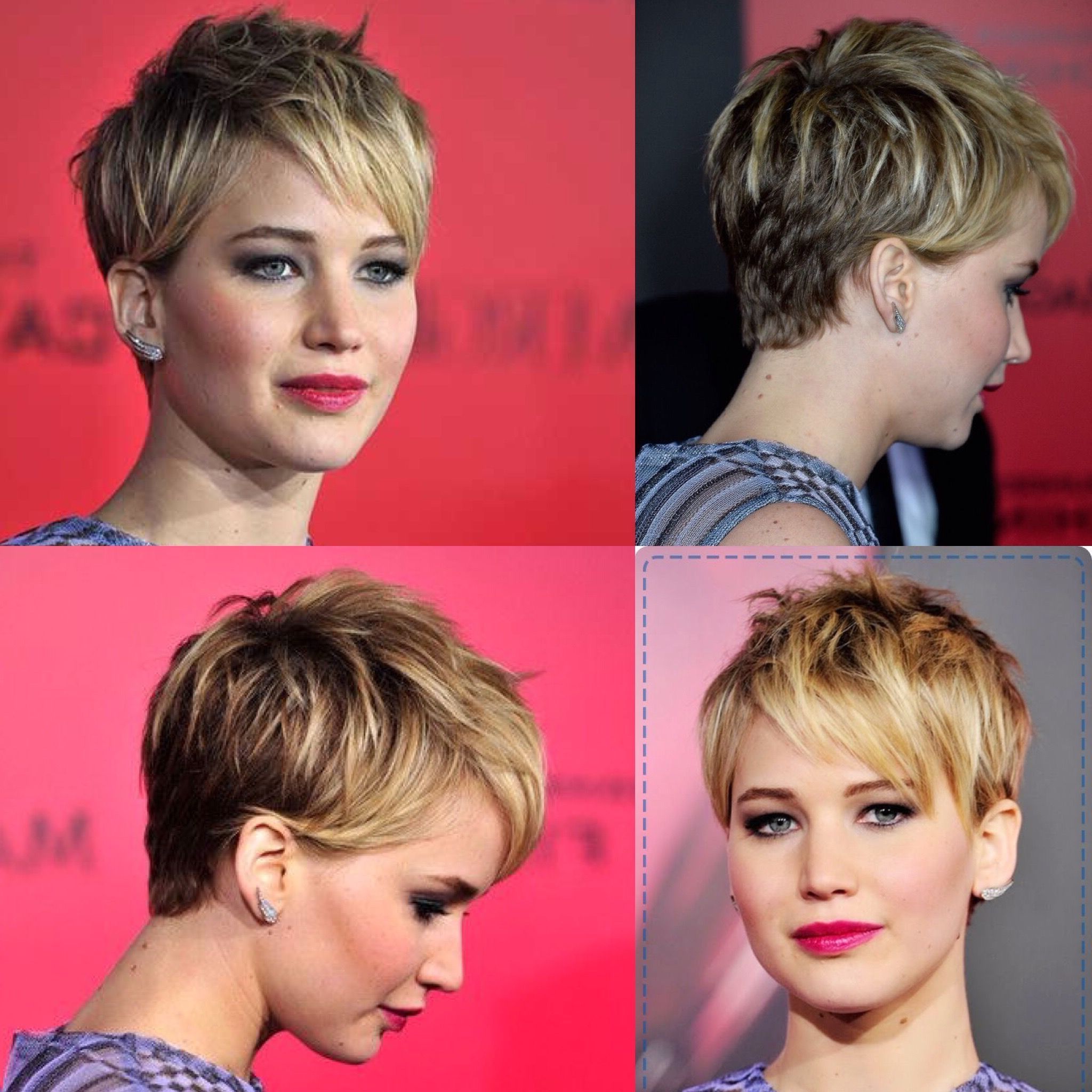 Jennifer Lawrence Pixie Cut | Hair In 2018 | Pinterest | Hair, Short Inside Jennifer Lawrence Short Hairstyles (Photo 1 of 25)