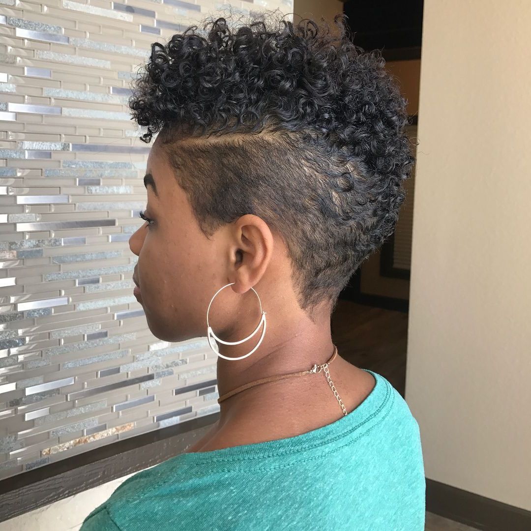 Just Found My Next Look. | Short Styles In 2018 | Pinterest | Hair Inside Soft Curly Tapered Pixie Hairstyles (Photo 9 of 25)