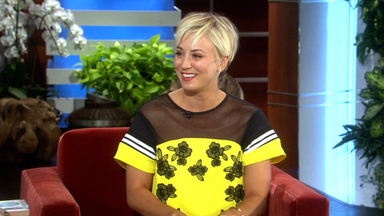 Kaley On Her New Haircut! – Youtube In Kaley Cuoco New Short Haircuts (View 9 of 25)