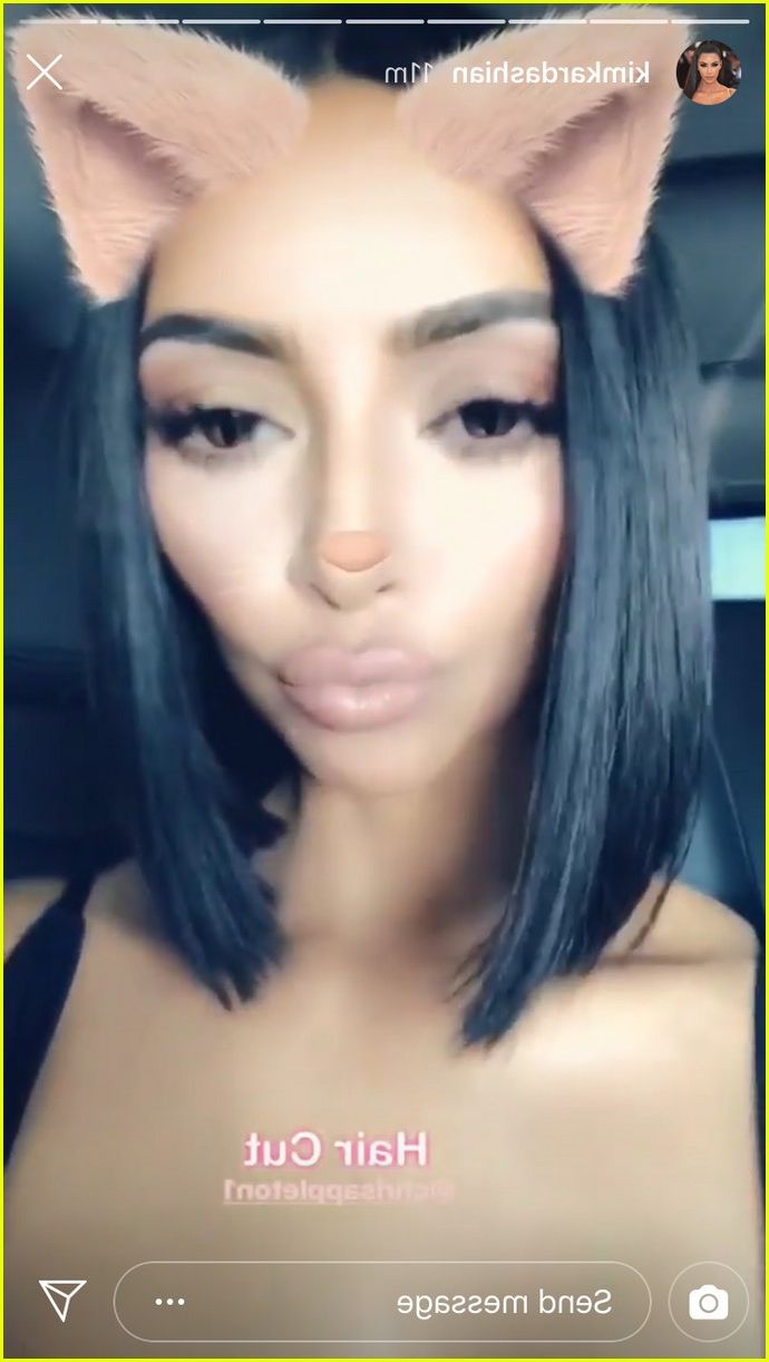 Kim Kardashian Cut Her Hair Short – See Her Brand New Look!: Photo For Kim Kardashian Short Haircuts (Photo 22 of 25)