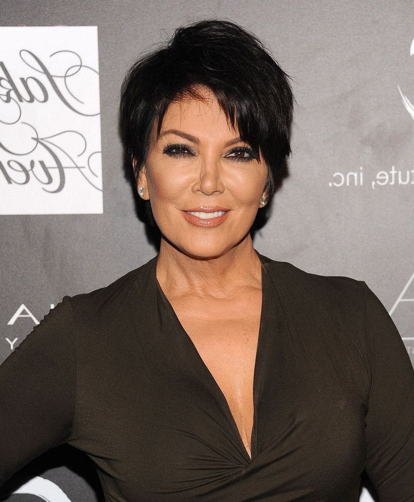 Kris Jenner Layered Razor Cut In 2018 | Beauty | Pinterest | Short With Kris Jenner Short Hairstyles (Photo 8 of 25)