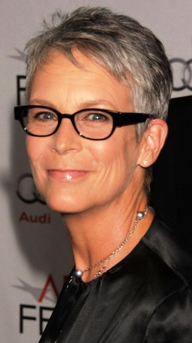 Ladies With Gray Hair And Glasses Can Pull Off A Great Hairstyle Regarding Short Hairstyles For Women With Glasses (View 14 of 25)