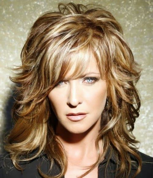 Layered Wavy Hairstyles For Oval Faces – Long, Medium & Short Hair Cuts Within Short Haircuts With Long Front Layers (View 12 of 25)