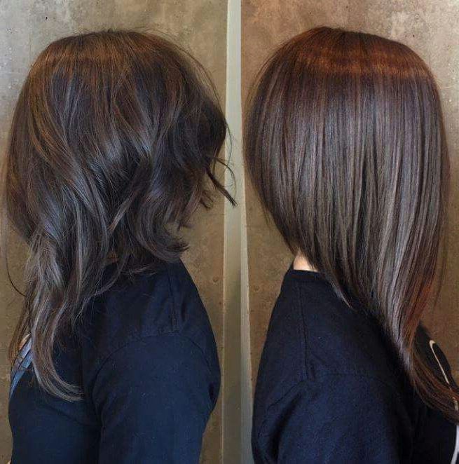 Long Front Short Back | Hair | Pinterest | Shorts, Hair Style And In Short Haircuts With Long Front Layers (View 22 of 25)