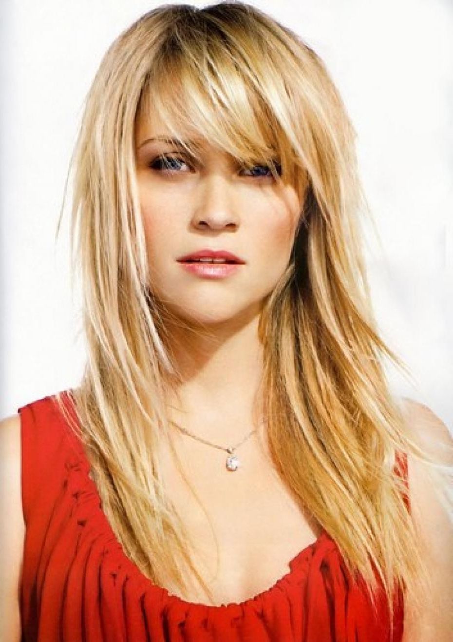 Long Hairstyle Layers Side Swept Bangs ~ Best Haircuts Regarding Short Haircuts Side Swept Bangs (View 21 of 25)
