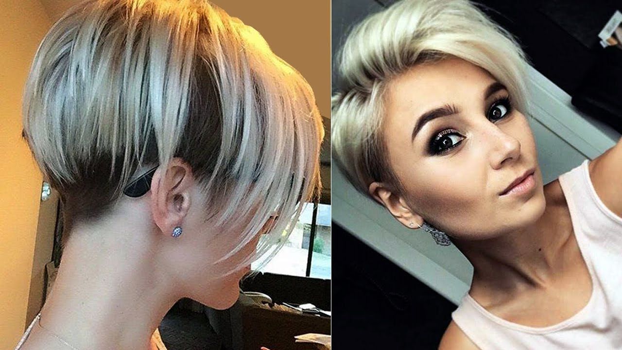 Long On Top Short On Sides Haircut Women – Short Haircuts For Women Throughout Short Hairstyles With Shaved Sides For Women (View 10 of 25)