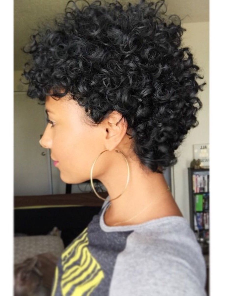 Love!!!!!! Just Not So High On The Top | A Hair Thang! | Pinterest Throughout Edgy Short Curly Haircuts (Photo 5 of 25)
