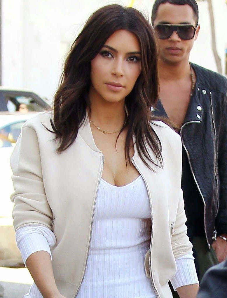 Makeup Lessons From Kim Kardashian's Signature Look | Beauty Pertaining To Kim Kardashian Short Hairstyles (View 7 of 25)