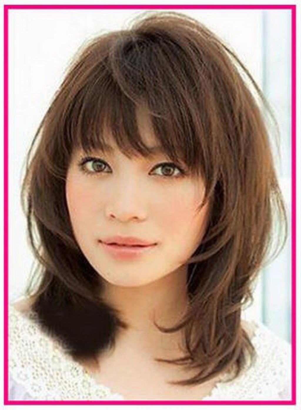 Medium Length Hairstyles Is A Good Choice For You. Description From Regarding Short Haircuts With Wispy Bangs (Photo 21 of 25)