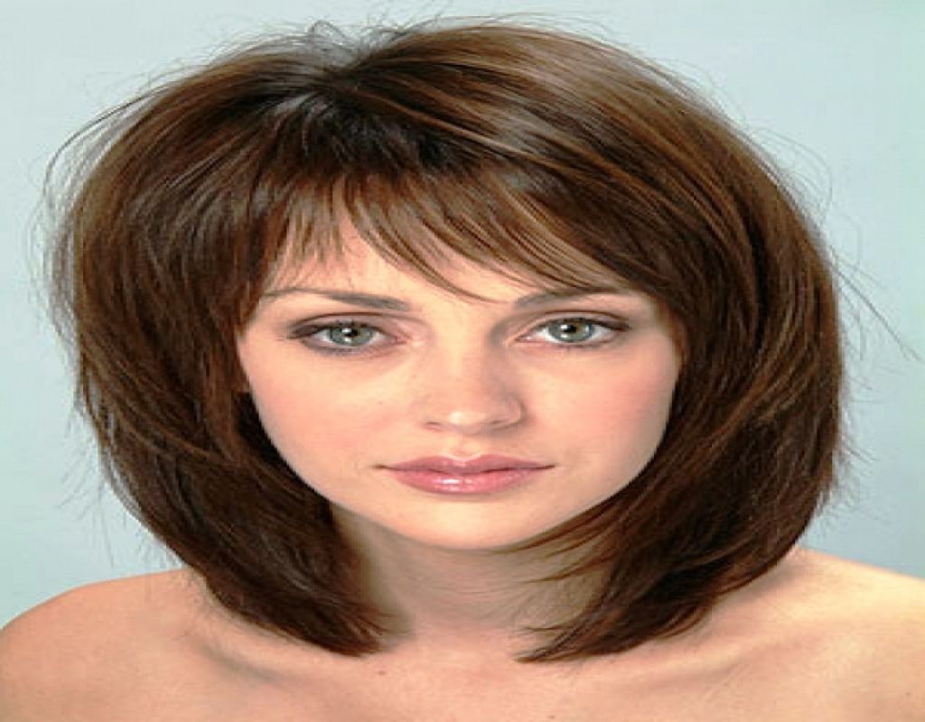 Medium Short Hairstyles Thick Hair – Hairstyle For Women & Man With Regard To Short Haircuts For Thick Hair With Bangs (Photo 14 of 25)