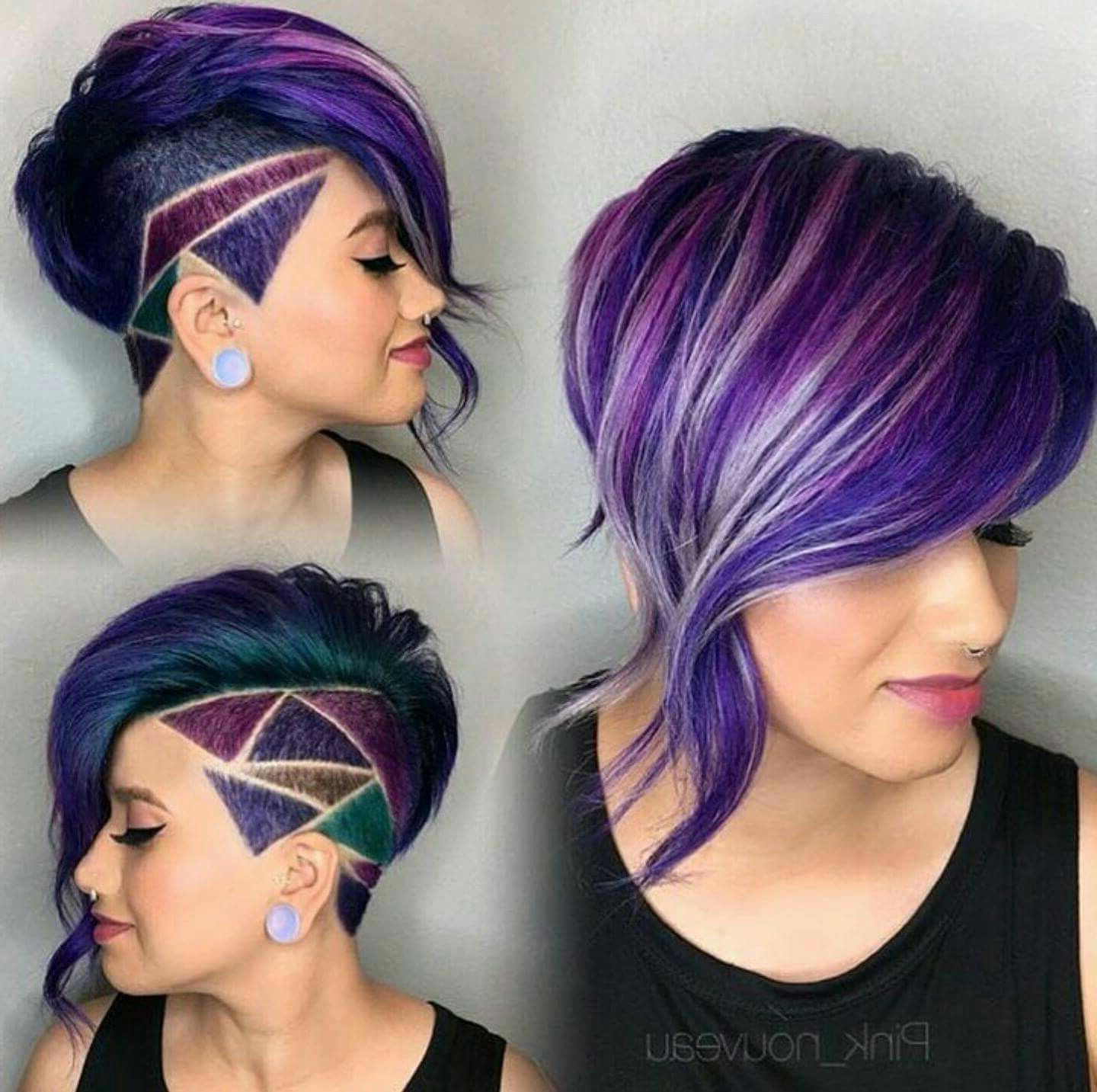 Meine Neue | Hair Inspiration | Pinterest | Short Hair Styles, Hair With Regard To Short Hairstyles With Shaved Side (View 16 of 25)