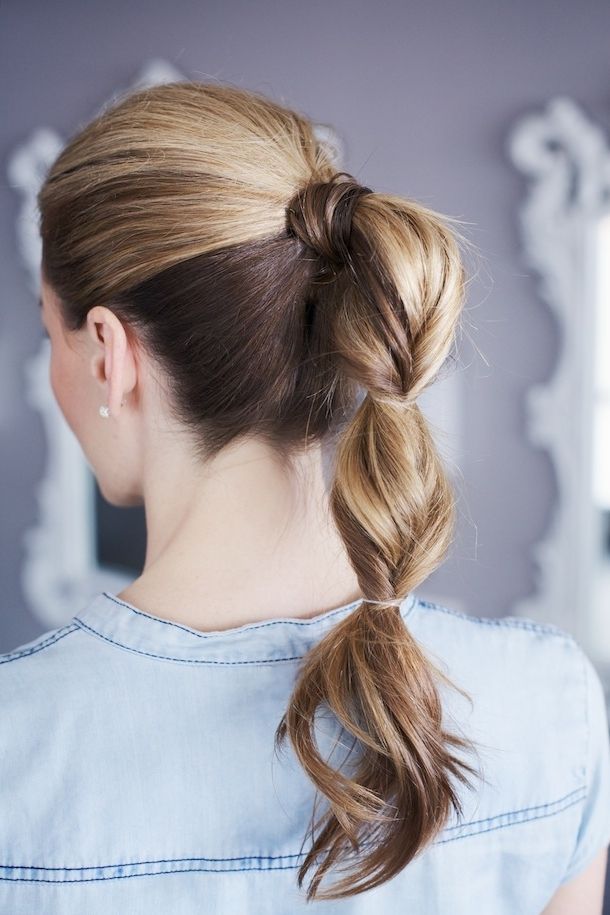 Modern Topsy Tail Hairstyles That Make Your Favorite Childhood With Topsy Tail Low Ponytails (View 14 of 25)