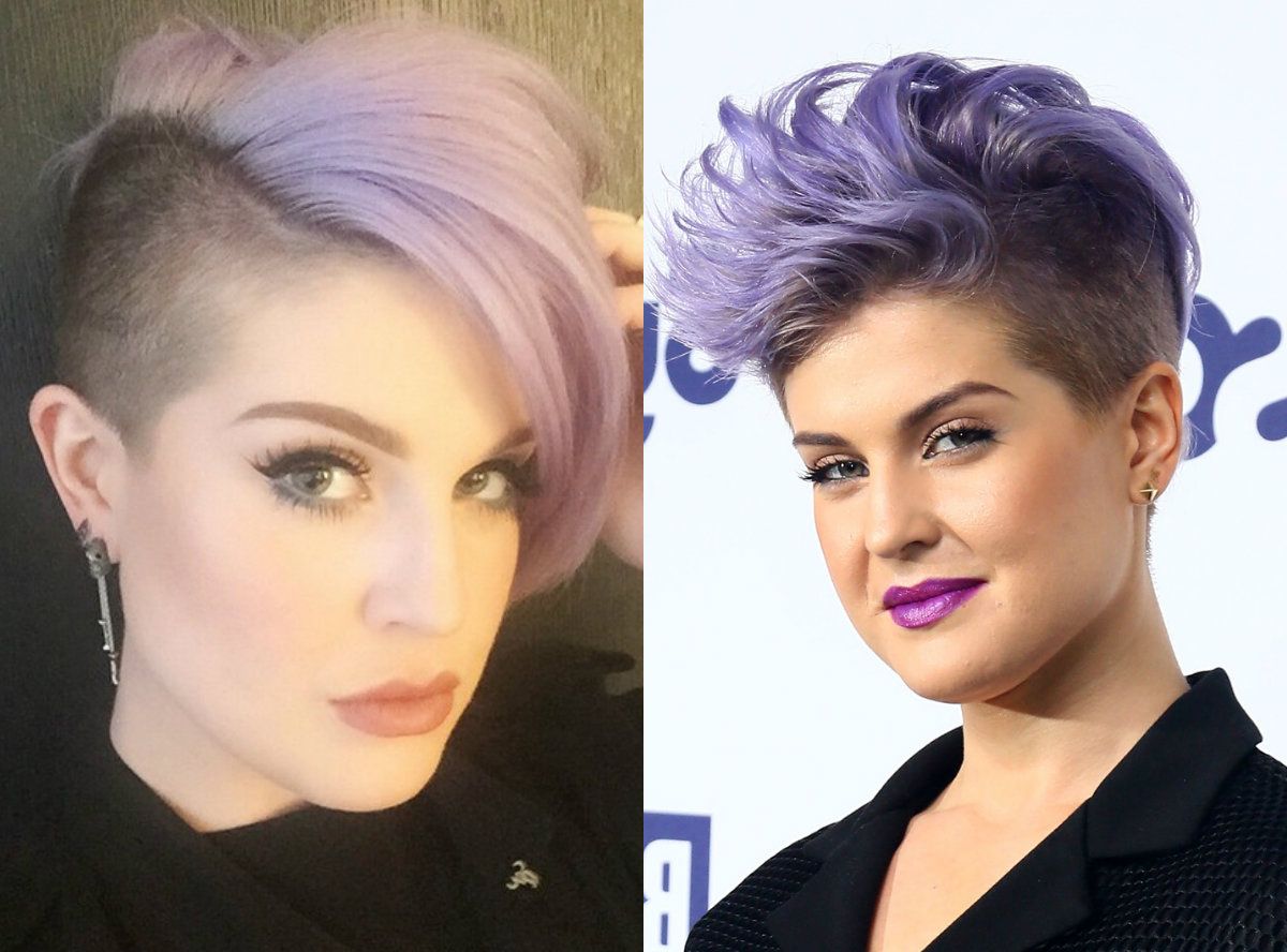 Mohawk Hairstyles For Women That Have Something To Say | Hairstyles With Kelly Osbourne Short Haircuts (View 23 of 25)
