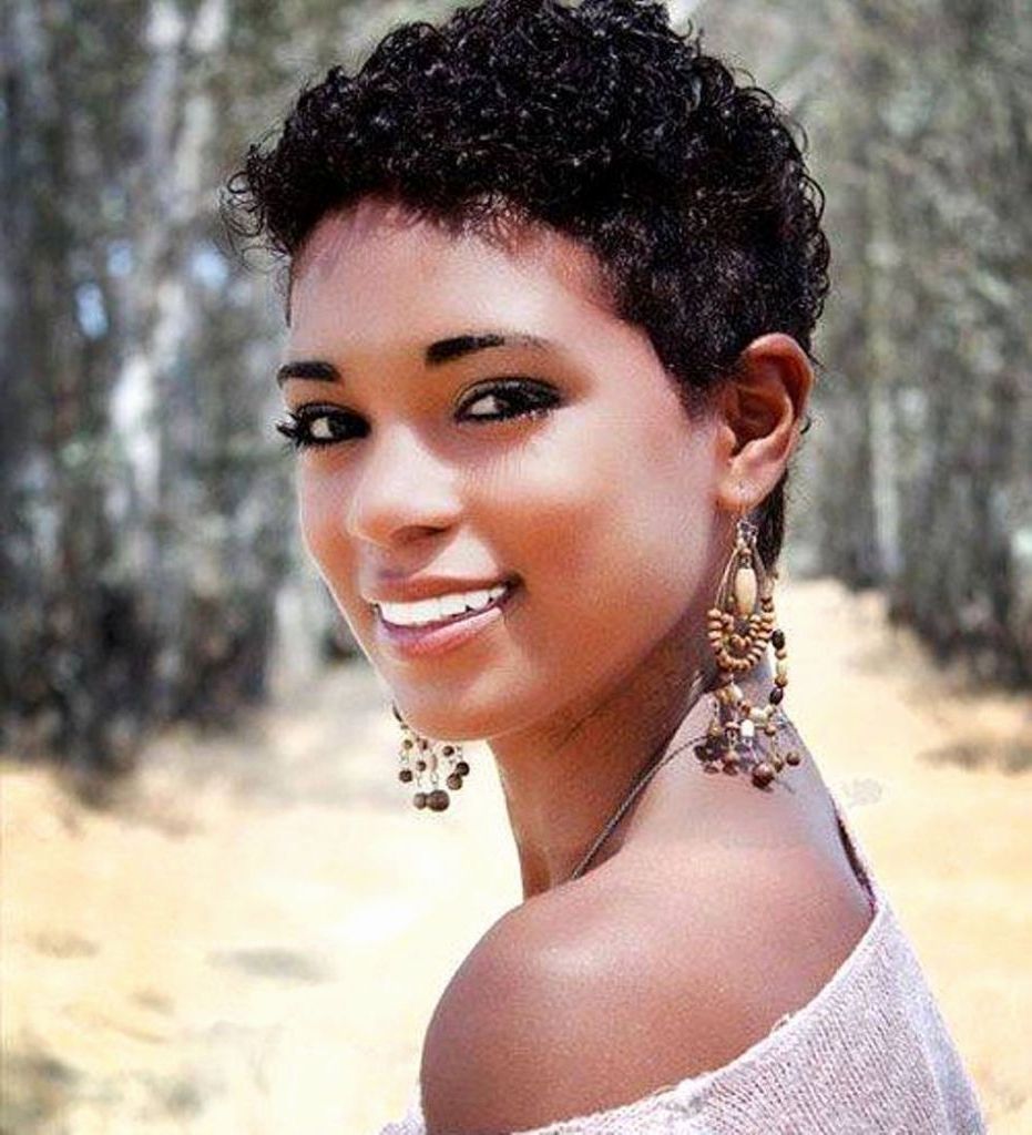 Natural Short Haircuts For Black Hair Short Natural Hairstyles For Regarding Short Haircuts For Black Women Natural Hair (View 25 of 25)