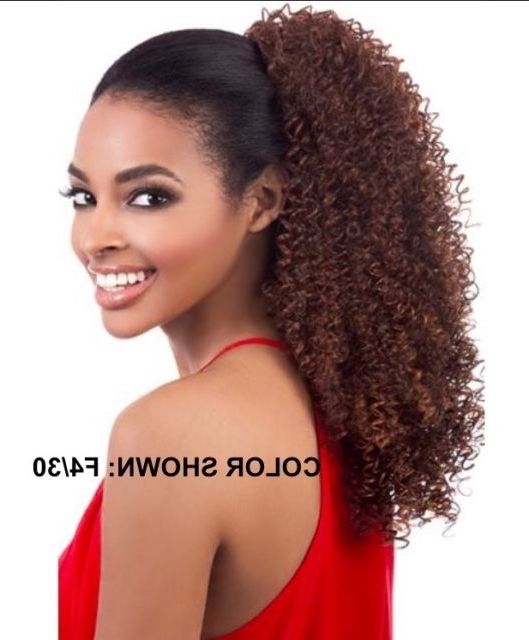 Oradell Motown Tress Pd 141Ht Long Natural Curly Drawstring Ponytail Regarding Naturally Curly Ponytail Hairstyles (View 25 of 25)