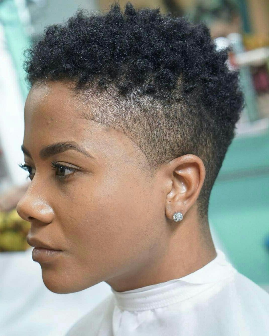 Perfect Natural Make Up | Hair In 2018 | Pinterest | Natural Hair Inside Soft Curly Tapered Pixie Hairstyles (Photo 7 of 25)