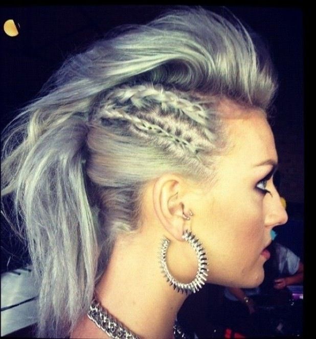 Perrie? Edwards ?Hairstyles | Perrie Edwards – Edgy Hairstyle With Regard To Sculptural Punky Ponytail Hairstyles (View 7 of 25)
