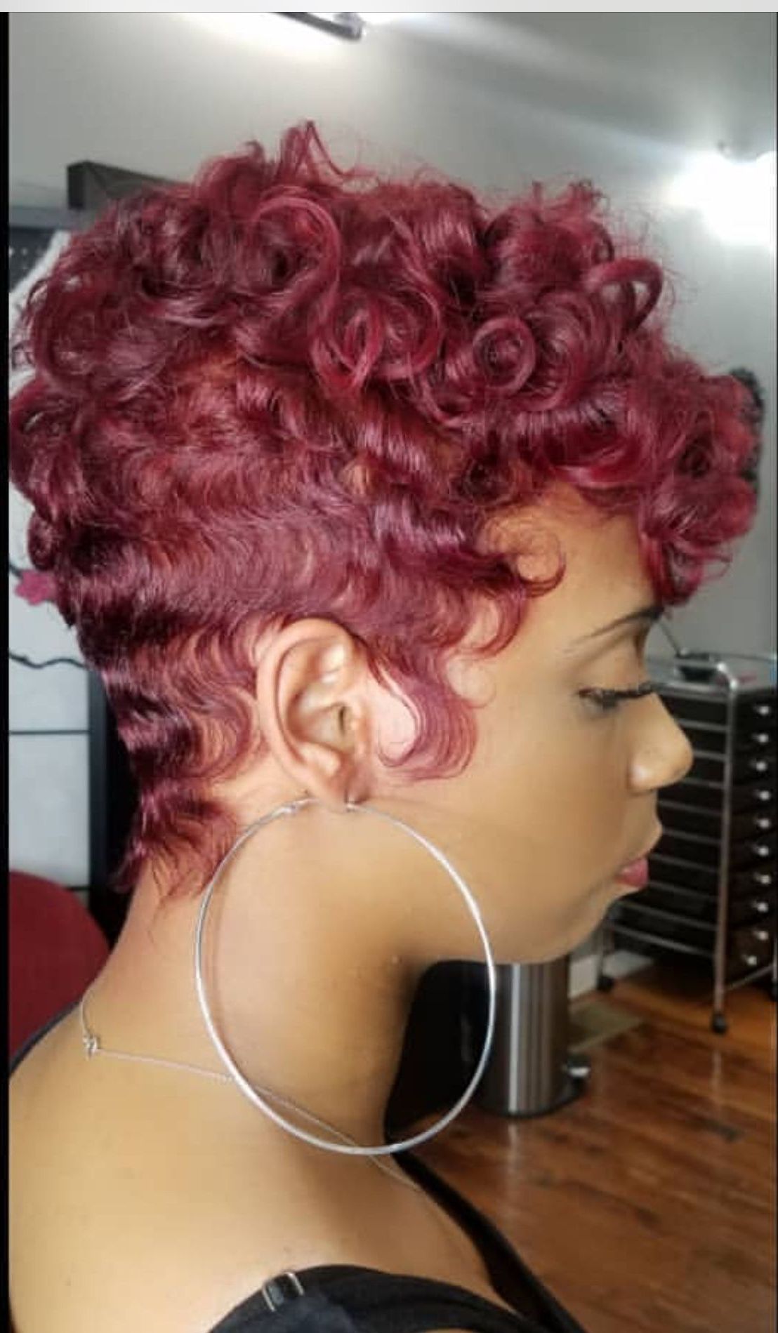 Pinangela Garnett On Hair In 2018 | Pinterest | Short Hair With Regard To Red And Black Short Hairstyles (View 4 of 25)