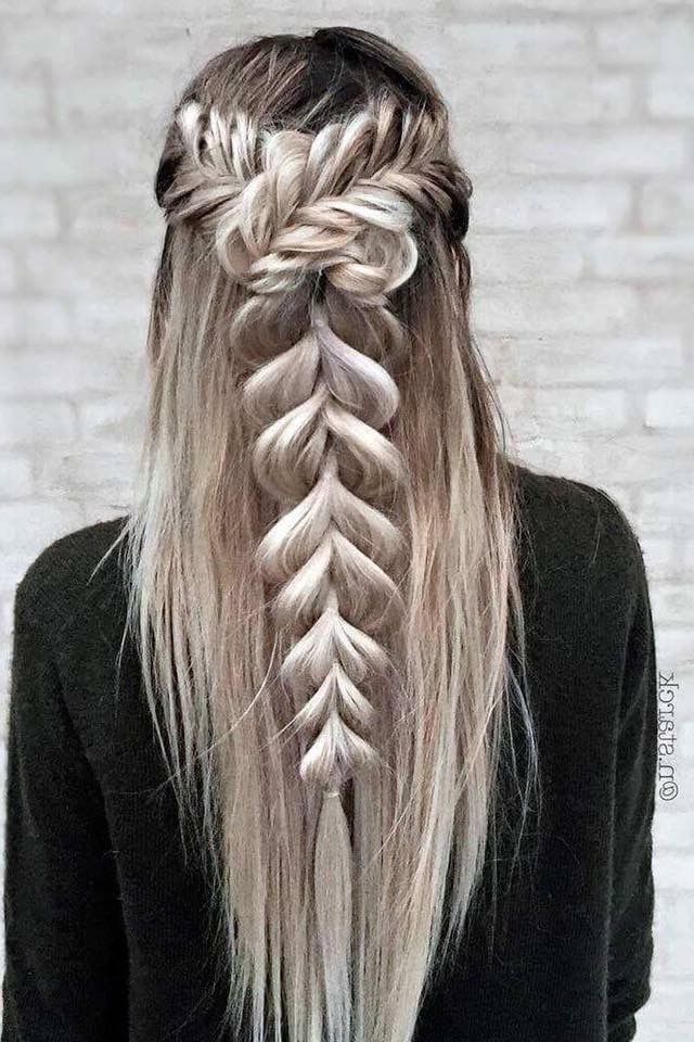 Pinash And Bone On Fantasy Fashion | Pinterest | Twist Ponytail Intended For Fantastical French Braid Ponytail Hairstyles (View 13 of 25)