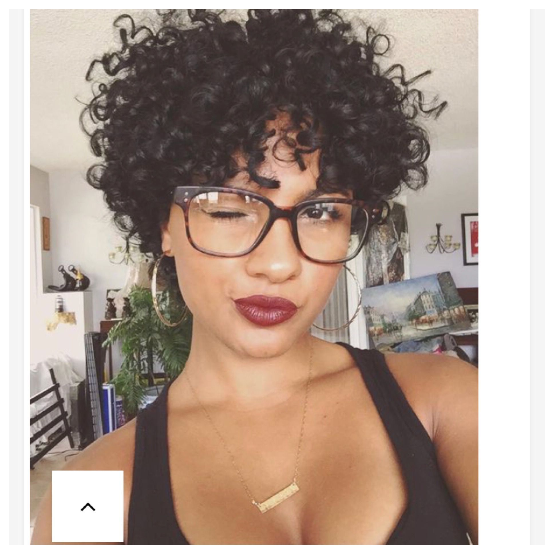 Pinbeatriz Martinez On 1010Bea | Pinterest | Curly Hair Styles In Short Haircuts For Kinky Hair (View 15 of 25)