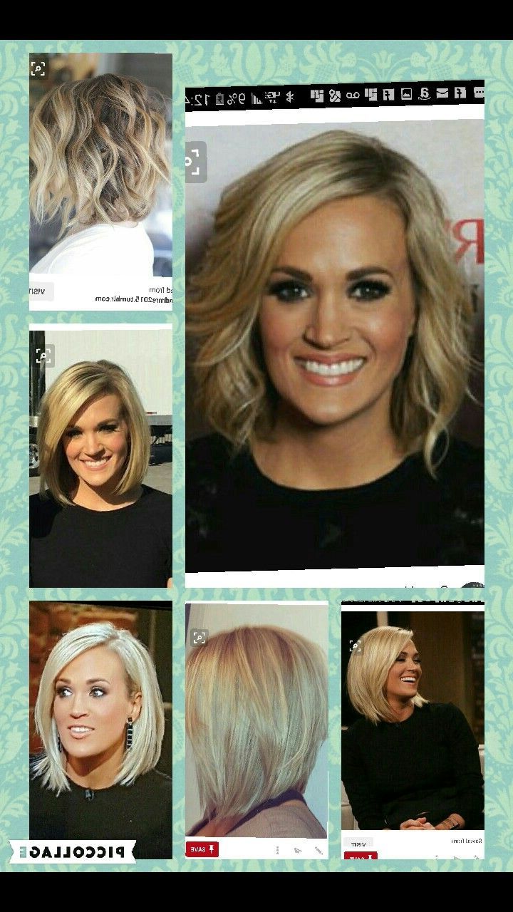 Pincourtney Areingdale On Blonde O Brown? | Pinterest | Hair With Carrie Underwood Short Hairstyles (Photo 3 of 25)