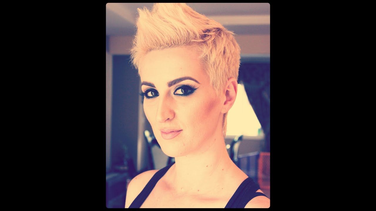 Pink Inspired Haircut Tutorial – Youtube Inside Pink Short Hairstyles (View 18 of 25)