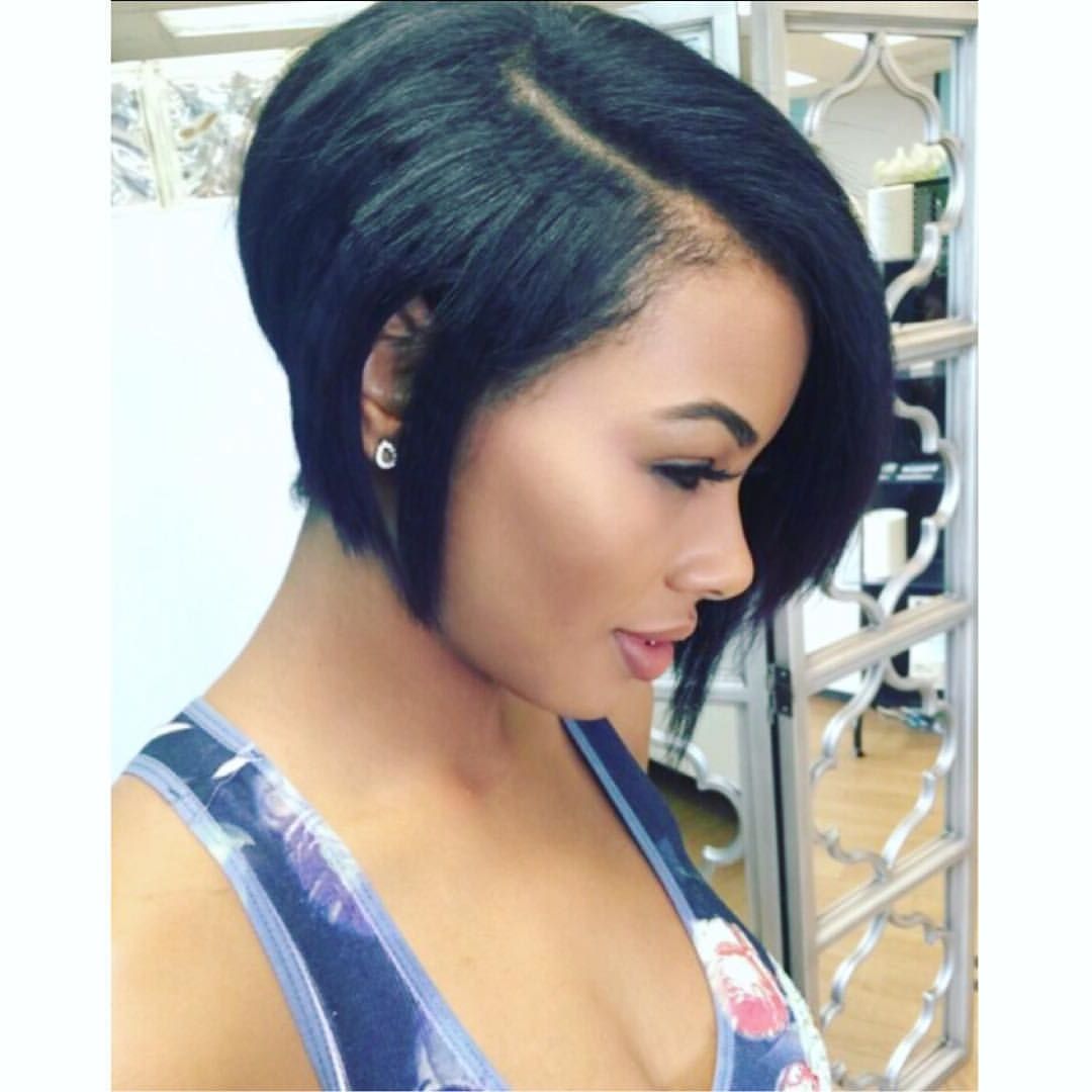 Pink R On Hair | Pinterest | Hair, Short Hair Styles And Short Within Short Layered Hairstyles For Black Women (View 22 of 25)