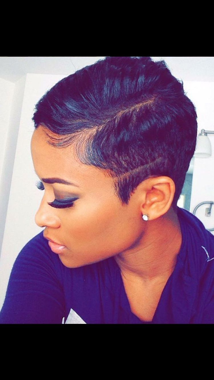 Pinlajoya Gipson On Short Hairstyles | Pinterest | Short Hair Pertaining To Black Baby Hairstyles For Short Hair (View 16 of 25)